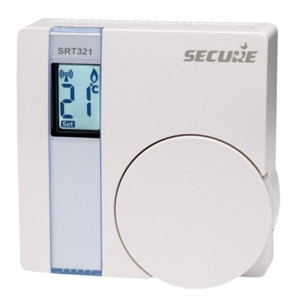 Secure Electronic Room Thermostat With Temperature Sensor