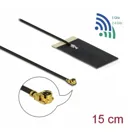 12611 - WLAN-Antenne - 802.11 ac/ax/a/h/b/g/n, MHF(R) I-Stecker, 2.7-3.0 dBi, 1.13, 15 cm, FPC