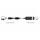61849 - Adapter - Display-Port 1.1-Stecker > HDMI-Buchse, passiv, schwarz