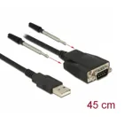62958 - Adapter - USB 2.0 Type-A male>1x serial RS-232 DB9 male