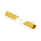 19599 - Heat Shrink tube X-pattern non-slip 1 m x 30 mm yellow