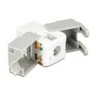 86341 - Keystone-Modul RJ45-Buchse > LSA Cat.6 UTP weiß