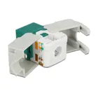 86349 - Keystone-Modul RJ45-Buchse > LSA Cat.6 UTP grün