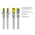 8070R-050 - Patchcable Cat.7, S/FTP, 5m, grey