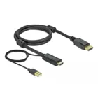 HDMI zu DisplayPort Kabel 4K 30 Hz 1 m