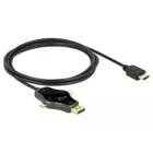 3 in 1 monitor cable with USB-C/DisplayPort/mini DisplayPort in. HDMI Out 4K 60 Hz