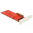 PCI Express x4 card &gt;1 x internal NVMe M.2 Key M 110 mm with heat sink - low profile form factor