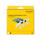 PCI Express card &gt;1 x internal M.2 Key E - low profile form factor