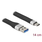 USB 3.2 Gen 1 FPC Ribbon Cable USB Type-A to USB Type-C™ 14 cm PD 3 A