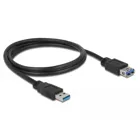Verlängerungskabel USB 3.0 Typ-A Stecker > USB 3.0 Typ-A Buchse 1,0 m schwarz
