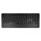 USB keyboard and mouse set 2.4 GHz, wireless, black (palm rest)