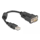 Adapter USB 2.0 Typ-A zu 1 x Seriell RS-232 D-Sub 9 Pin, 0,25 m