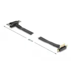 88043 - Riser card PCI Express x1 plug 90° angled to x1 slot 90° angled