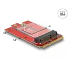 Delock Adapter Mini PCIe &gt;M.2 Key E Slot