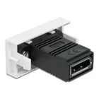 81305 - Easy 45 DisplayPort module straight 22.5 x 45 mm