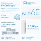 DECO XE75 PRO(3-PACK) - Mesh Wi-Fi 6E System (3er-Pack)
