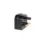 MCE71 - EU to UK Plug Adapter Converter 5A Fuse Black