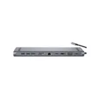 MCTV-850 - Maclean 11 in 1 USB Type C 3.1 hub laptop docking station