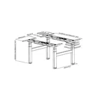 MC-794 - 2-fold table frame &amp; work table