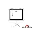 MC-680 - TV tripod screen 112" 1:1 200x200