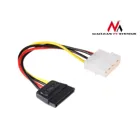 MCTV-633 - Maclean cable, Power adapter, Molex, SATA, 15cm