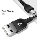 MCE471 - USB to USB Type-C cable, charging cable 1m Fast Charge 5V / 2.4A data cable