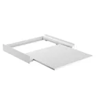 MC-890 - Maclean Universal Connecting Frame Shelf Plate 60 x 53cm Washing Machine Dryer Space Saving