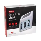 MCE172 - LED solar lamp, with house number