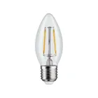 MCE264 - Żarówka Maclean, Filamentowa LED E27, 4W, 230V, WW ciepła biała 3000K 470lm, Retro edison ozdobna świeczka C35,