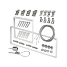 MCE541 - LED panel cable set, suitable for 595 x 595 mm and 1195 x 295 mm panels, 1 m