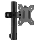 MC-983 - Maclean LED LCD Monitor Pole Mount Bracket 8kg Holder Pipe Tube Diameter 28-60mm 17-32' Screen