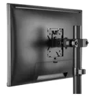 MC-983 - Maclean LED LCD Monitor Pole Mount Bracket 8kg Holder Pipe Tube Diameter 28-60mm 17-32' Screen