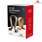 MC-815 - Maclean O Headphone stand made of wood, universal, non-slip feet, decorative