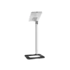 MC-645 - Maclean tablet advertising stand / holder, floor stand with locking device, universal, 9.7"-10.1"