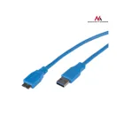 MCTV-587 - Maclean cable, USB 3.0 cable, AM-microBM, plug-to-plug, 1.5 m