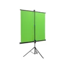 MC-931 - Maclean green screen on tripod, green screen 92", 150x180cm, adjustable height