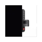 MCE536 - Maclean glass heating panel, infrared 600W, timer, remote control, thermostat, WiFi Tuya, black color, 55x100cm