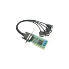 CP-114UL-I-DB25M - 4-port RS-232422485 low-profile Universal PCI serial board with optical isolatio