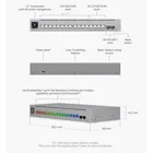 USW-PRO-MAX-16 - Layer 3 Etherlighting™ switch with 16 ports, 2.5 GbE