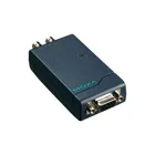 TCF-90-M-ST - RS-232 to multi-mode ST fiber optic converter, port powered