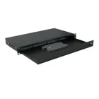 UFB24SC-A - Front panel 19", 1U, 24 SC with storage compartment