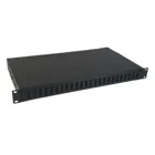 UFB24SCD-A - Front panel 19" 1U, 24 SC-Duplex with storage compartment