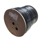 EK1672/250PLUS - Koax-Erdkabel schwarz 1,67,2 mm 250 m Ring