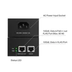 POE380S - Gigabit-PoE-Injektor, 802.3af/at/bt, 90 W