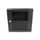 43417 - 10 Network cabinet with glass door 6 U black