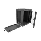 43418 - 10 Network cabinet with glass door 8 U black