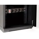 43418 - 10 Network cabinet with glass door 8 U black