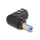 80794 - DC adapter 5.5 x 2.1 mm plug to 5.5 x 2.1 mm socket 90 angled