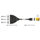 18649 - HDMI Switch 3 x HDMI in zu 1 x HDMI out 8K 60 Hz mit integriertem Kabel 6