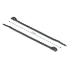 19465 - Cable ties with flat head L 110 x W 2.5 mm 100 pieces black